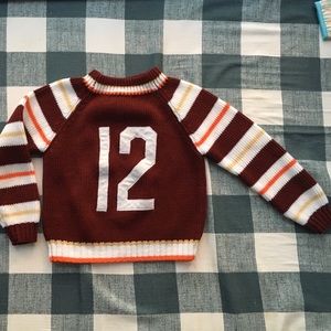 Boys’ Knit Fall Sweater